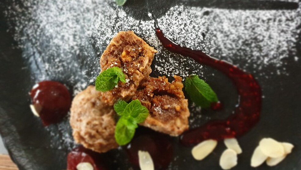 Lebkuchen-Knödel